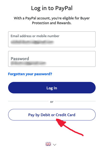 PayPal Login